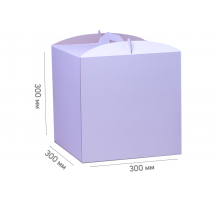 Коробка для торта 300*300*300 біла