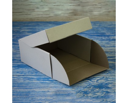 Box for cake, cheesecake, pie 267*267*115 white