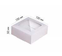 Candy package  130*130*50, with window