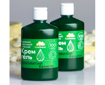 Confiseur - барвник крем-гель Соковитий базилік (100 мл)