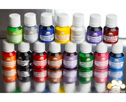 Пищевые краски для рисования 