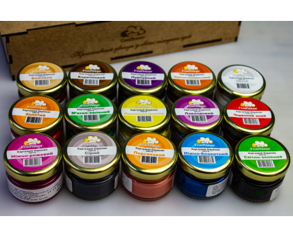 Confiseur набор красителей паст Мягкие цвета