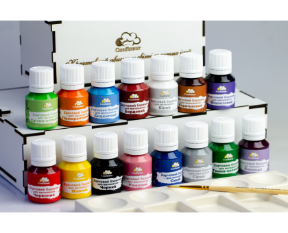 Пищевые краски для рисования 