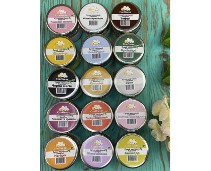 Confiseur-Set of Dyes Dry Natural Colors
