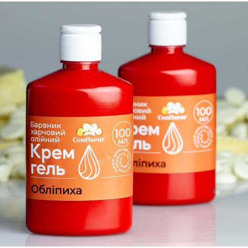 Confiseur - барвник крем-гель Обліпиха (100 мл) Confiseur - барвник крем-гель Обліпиха (100 мл)