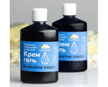 Confiseur - барвник крем-гель Блакитне озеро (100 мл)