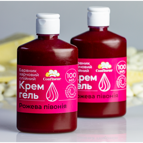 Confiseur - барвник крем-гель Рожева півонія (100 мл)