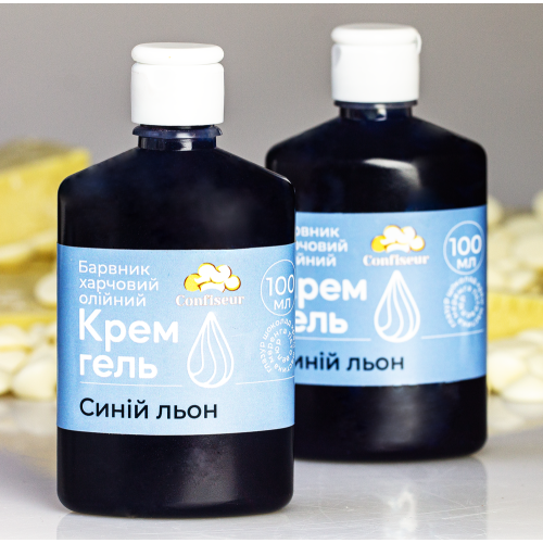 Confiseur - барвник крем-гель Синій льон (100 мл)