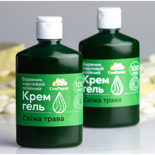 Confiseur - барвник крем-гель Свіжа трава (100 мл)