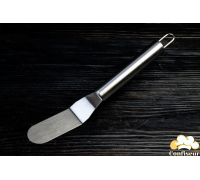 Кондитерський кутовий шпатель 7 см стальний