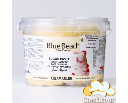 Мастика Blue Bead кремовая 1 кг.