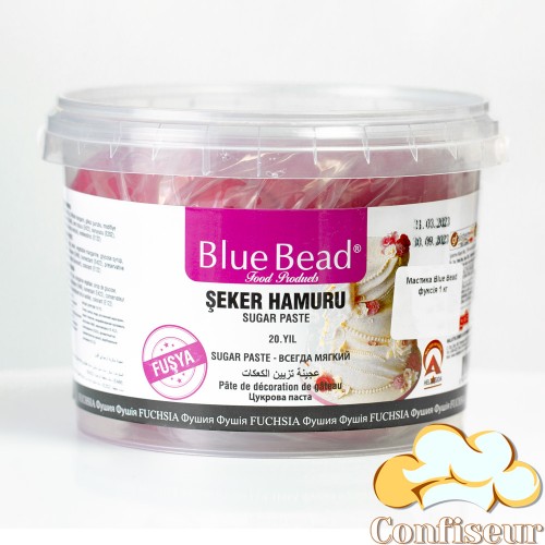 Мастика Blue Bead фуксия 1 кг