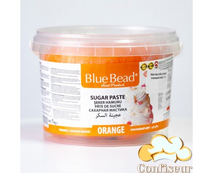 Мастика Blue Bead оранжевая 1 кг.