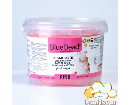 Мастика Blue Bead рожева 1 кг