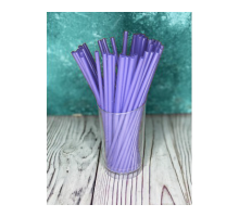 Палички для кейк-попсов і льодяників лавандові 150мм