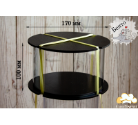 Sweet-Бокс d170мм, h100 мм (чорний акрил) Sweet-Бокс d170мм, h100 мм (чорний акрил)