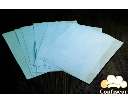 Wafer paper ultra-thin Blue (10 sheets)