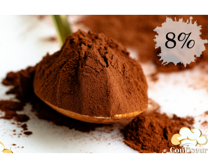 Alkalized cocoa powder 8% 100 grams