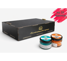 Confiseur - Коробка для зберігання барвників на 10 барвників (чорна)