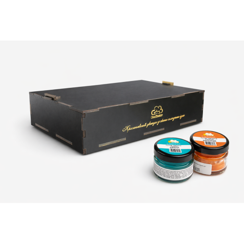 Confiseur - Коробка для зберігання барвників (чорна)