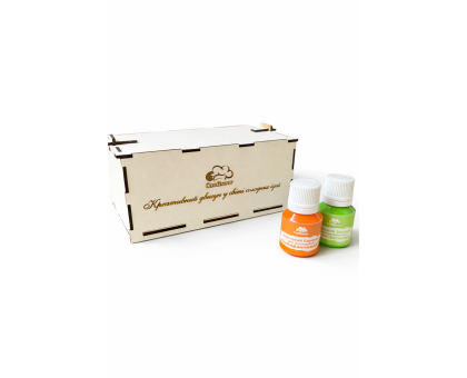 Confiseur - Коробка для зберігання барвників для малювання (біла)