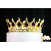 Корона для торта "Золото/Карнеол"
