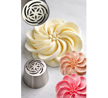 Насадка для зефіру Квітка (DD09) 44мм