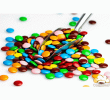 Драже з молочного шоколаду Кольорове №2  (100грам)