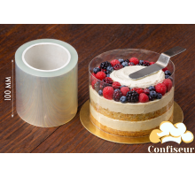 Стрічка h-100мм (щільність 175мкм) бордюрна ацетатна 35м