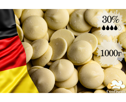 White chocolate Belcolade Blank Selection 1 kg