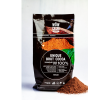 Какао-порошок алкалізований 20/22 "Unique Brut" WOW CACAO 100% 1кг