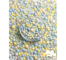 Цукрові перлини мікс Baby blue (50 грам)