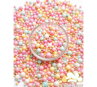 Цукрові перлини мікс Baby pink (50 грам)