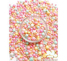 Цукрові перлини мікс Baby pink (50 грам)