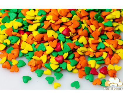 Цукрові сердечка мікс № 12 (75 грам)