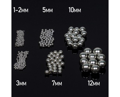 Цукрові перлини Срібло 1-2 мм (50 грам)