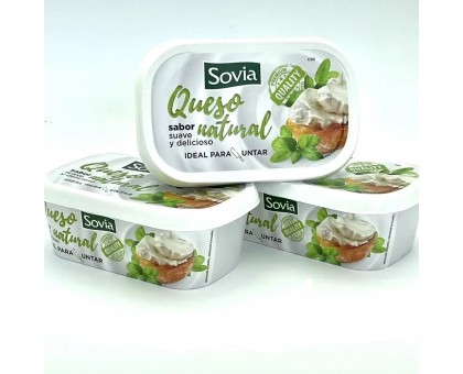 Крем-сир Натуральний Premium "Sovia" Queso Natural 300 грам