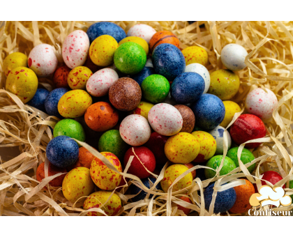 Peanuts in chocolate, mix 