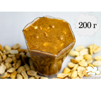 Паста арахисовая с кусочками 200 грамм