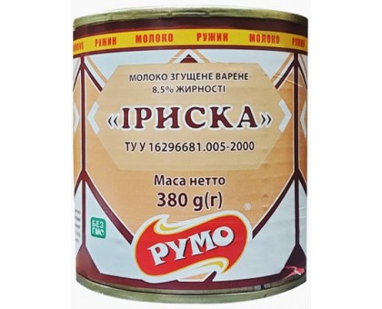 Thickened boiled milk (canned) / 380 grams