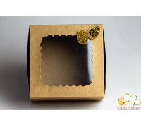 Декор акриловий Великодній клейкий -1 (золотий акрил)