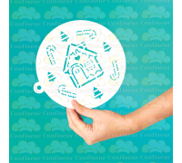 Майстер трафарет "Новорічний"-13