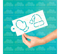 Майстер трафарет "Новорічний"-11