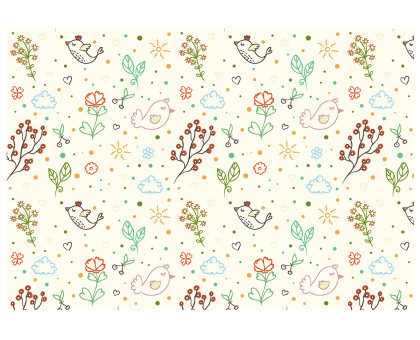 Плівка перекладна А-4 Пташки 1шт