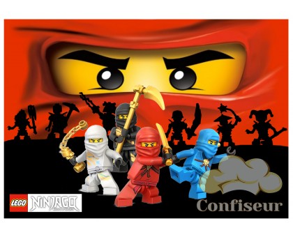 Вафельна картинка "Ninjago"-3