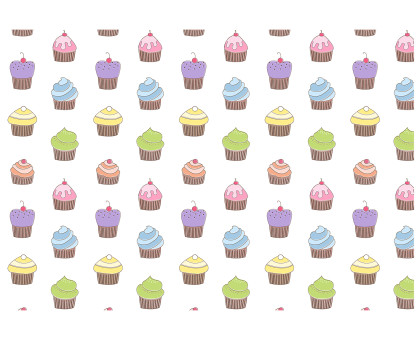 Плівка перекладна А-4 Капкейки 1шт