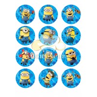 Waffle picture "Minions" -2 
