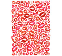 Плівка перекладна А-4 Поцілунки 1шт