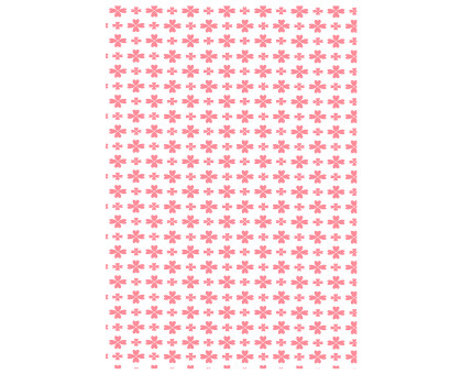 Плівка перекладна А-4 Рожеві квіточки 1шт