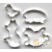 Вырубки (504) птица, еж, лиса, лошадка